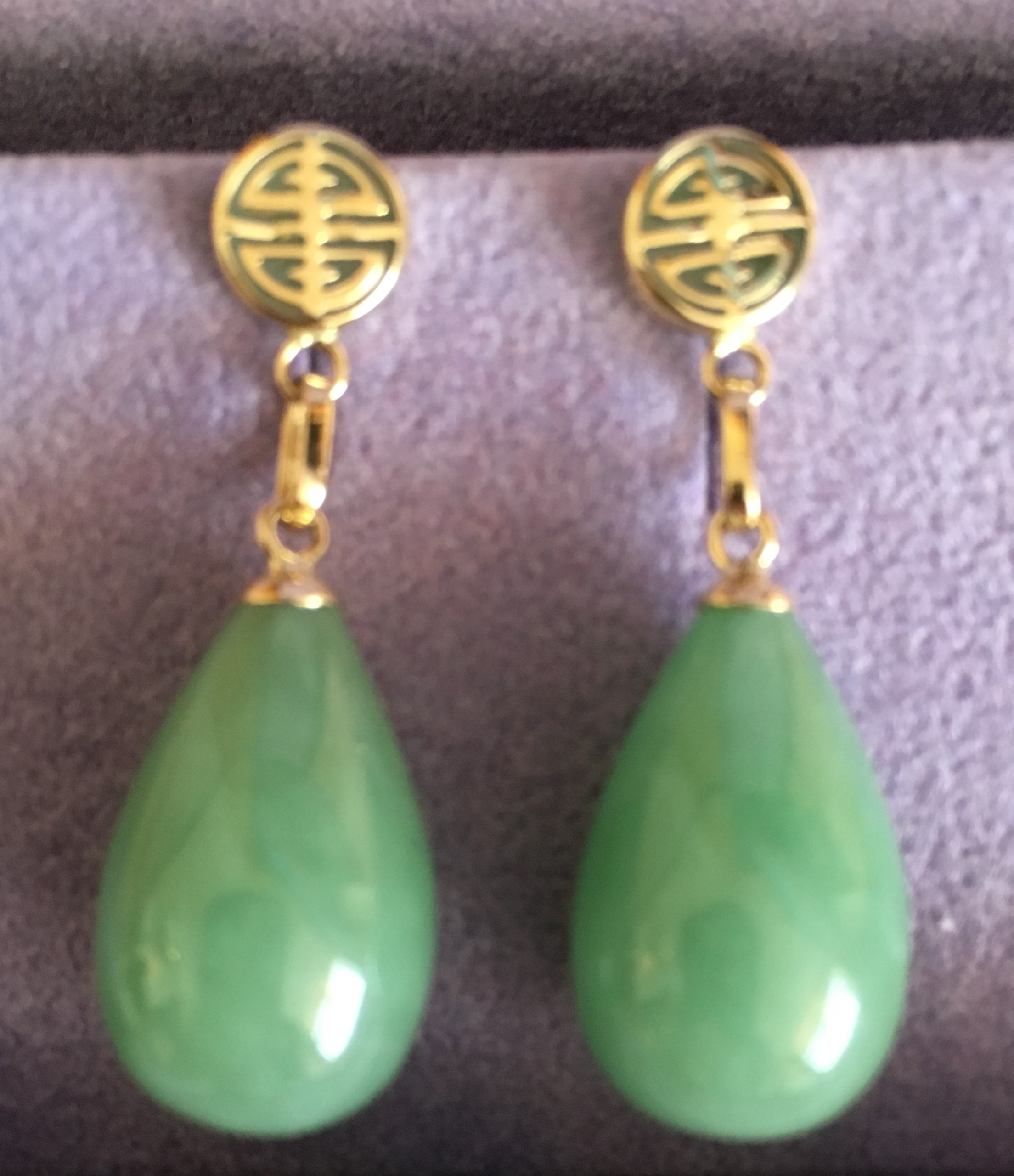 Top more than 76 jade drop earrings latest - esthdonghoadian