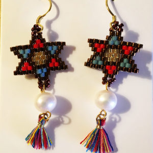 freshwater pearl and bead star er freshwater pearl and bead star er