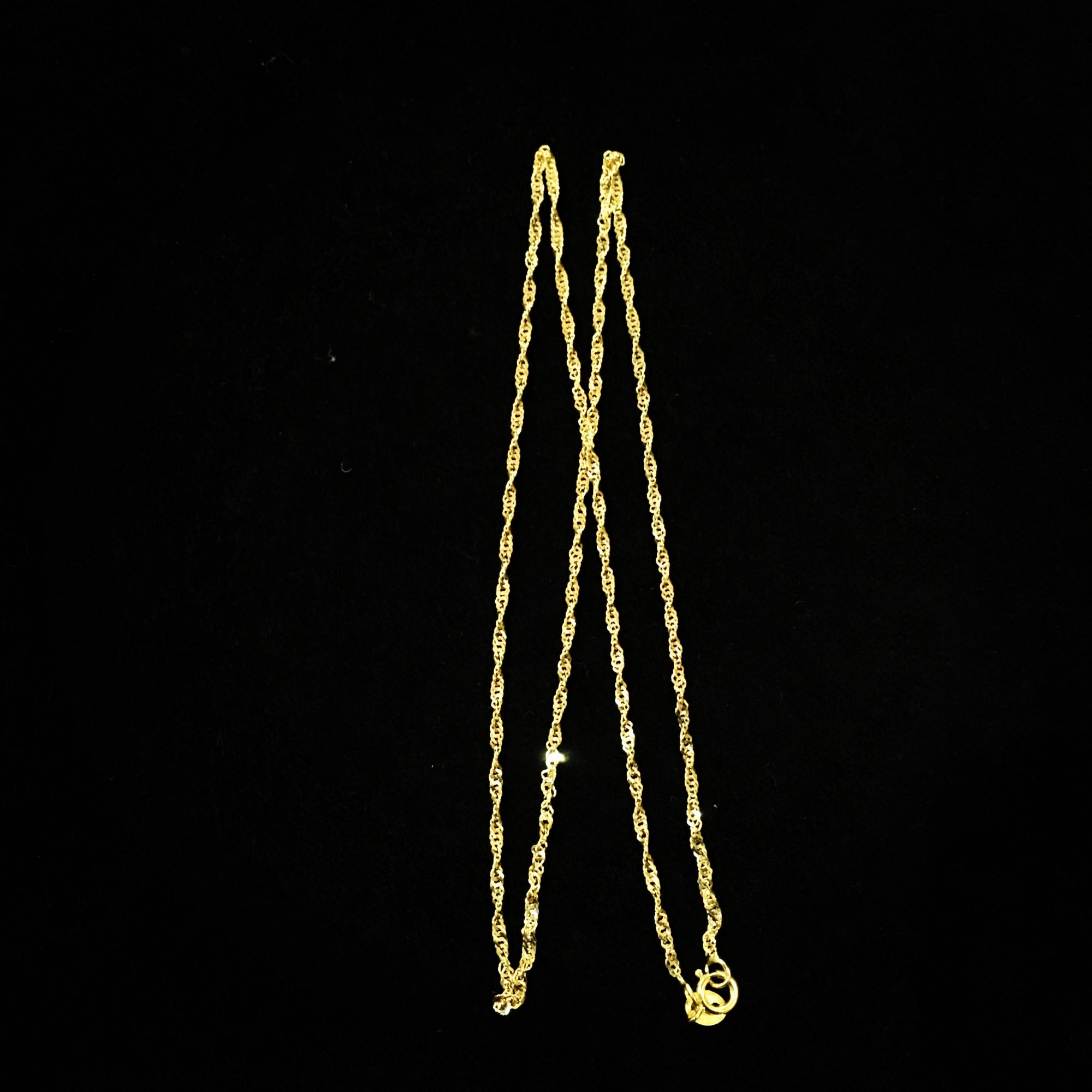18ct Yellow Gold 16 Inch Rope Chain Gorgeous Gems 18ct-yellow-gold-16-inch-rope-chain-gorgeous-gems
