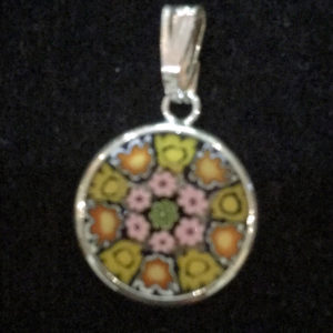 Millefiori pendant Millefiori pendant