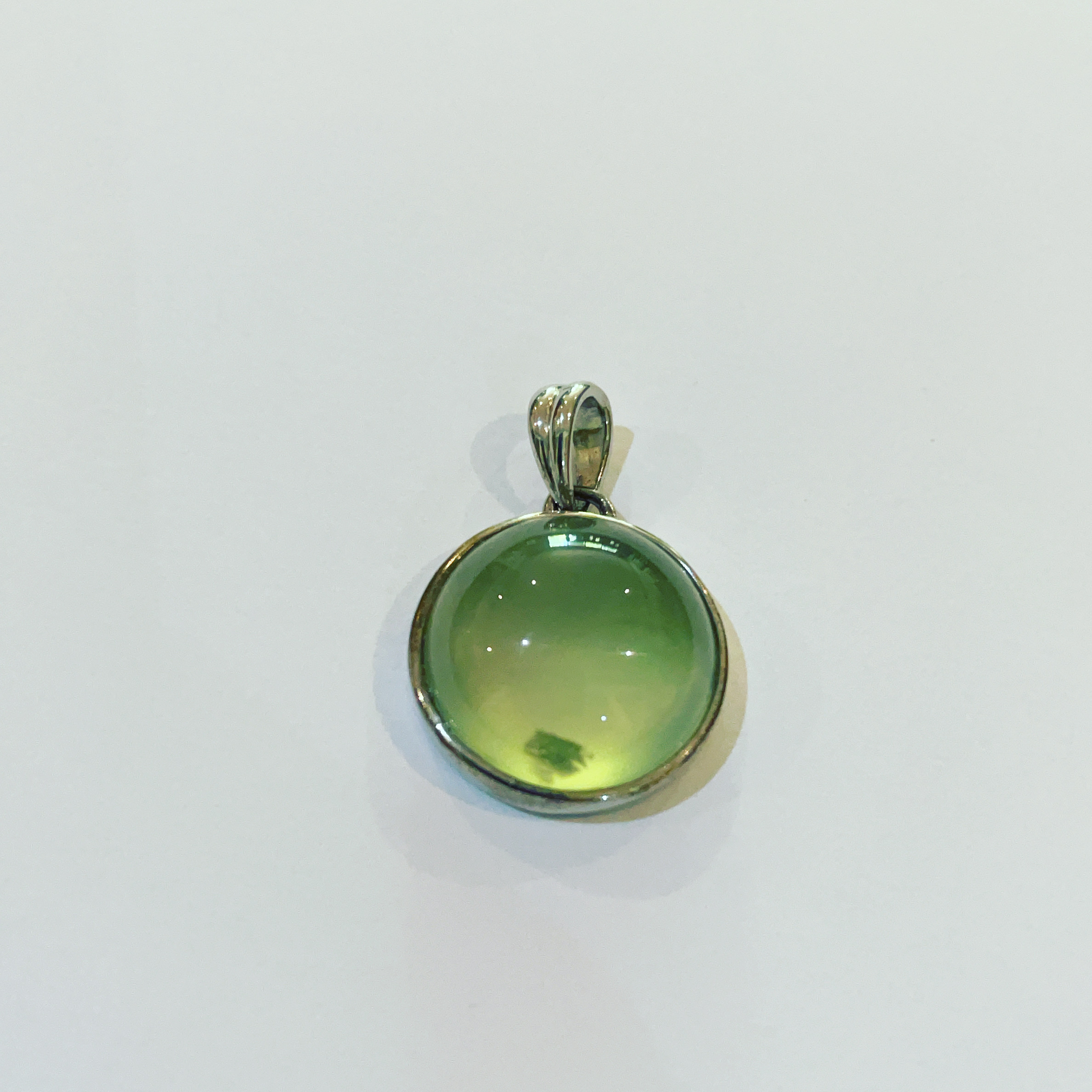 Prehnite pendant deals