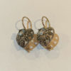 Blue topaz marcasite heart er