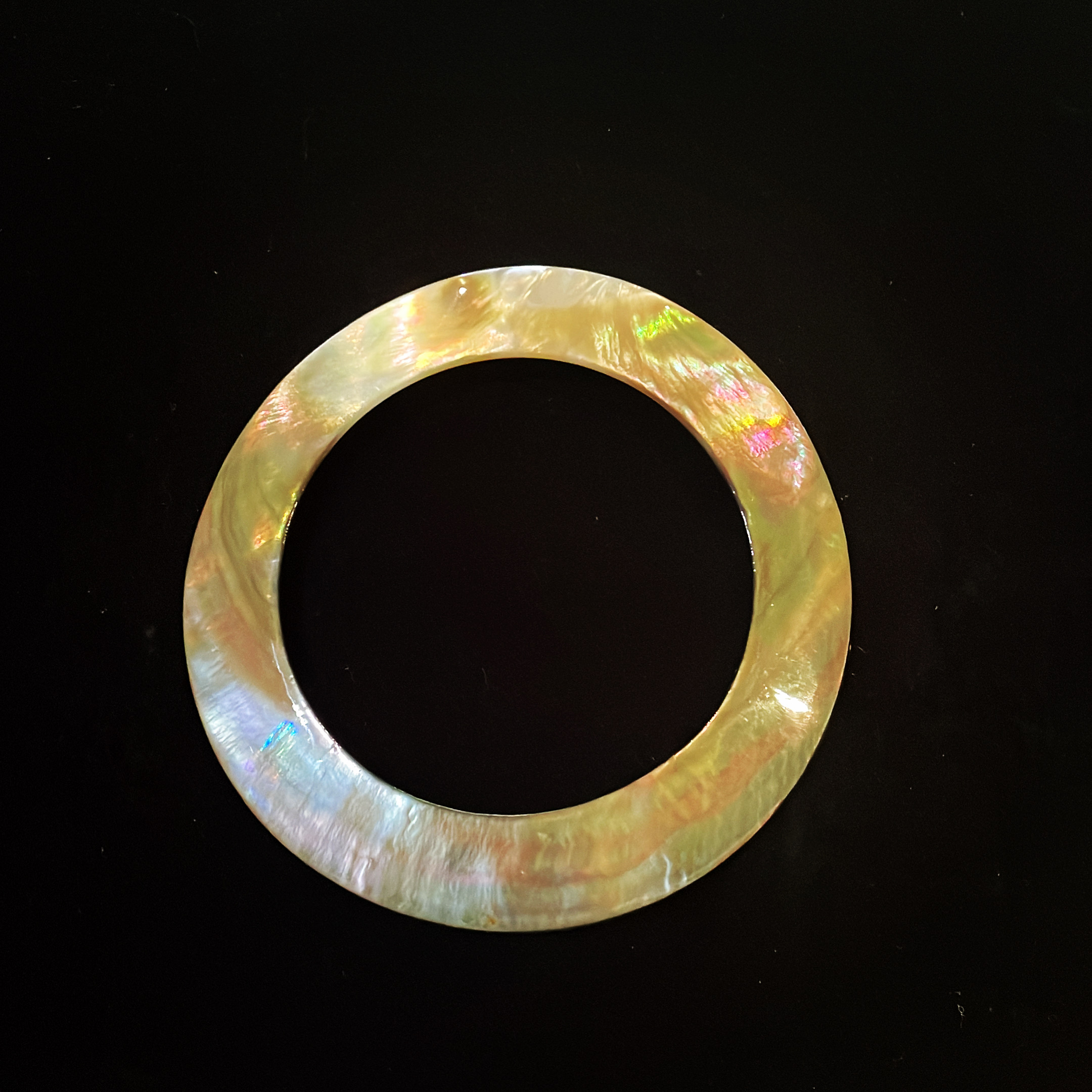Lustrous Mother-Of-Pearl Bangle - Gorgeous Gems
